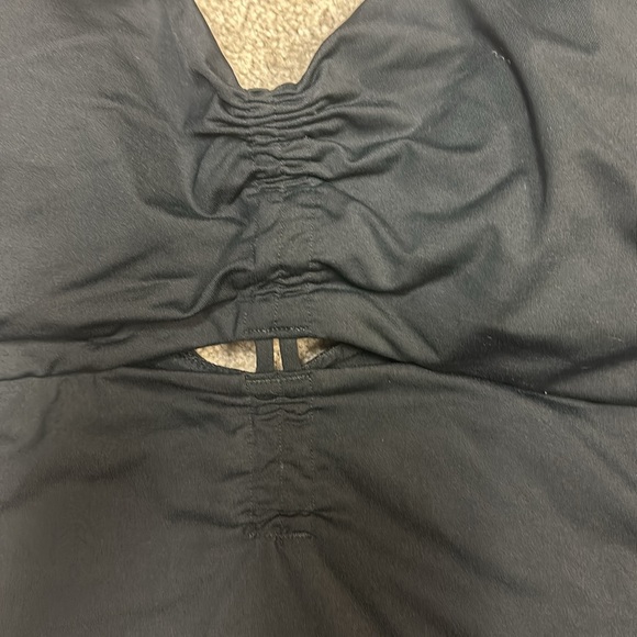 Black athletha tankini top - Picture 2 of 5